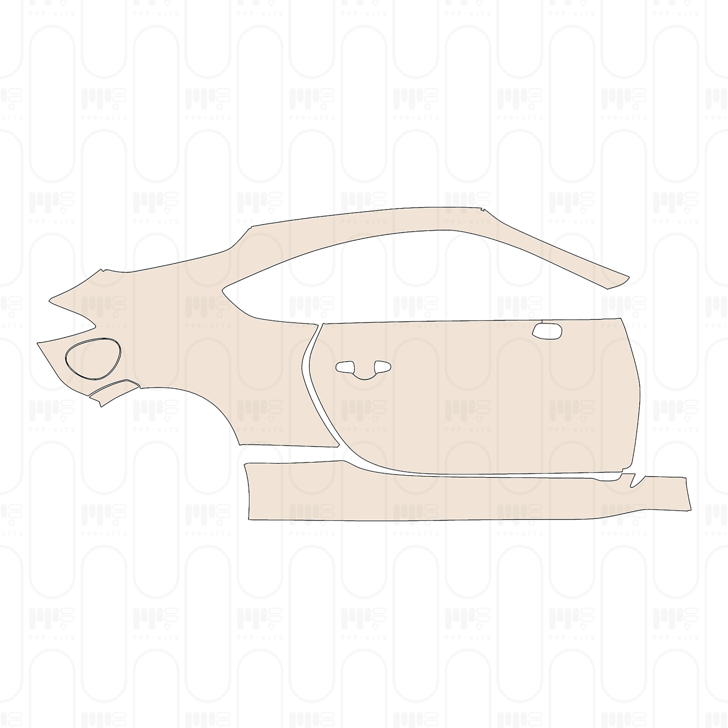PPF prédécoupé Subaru BRZ 2026