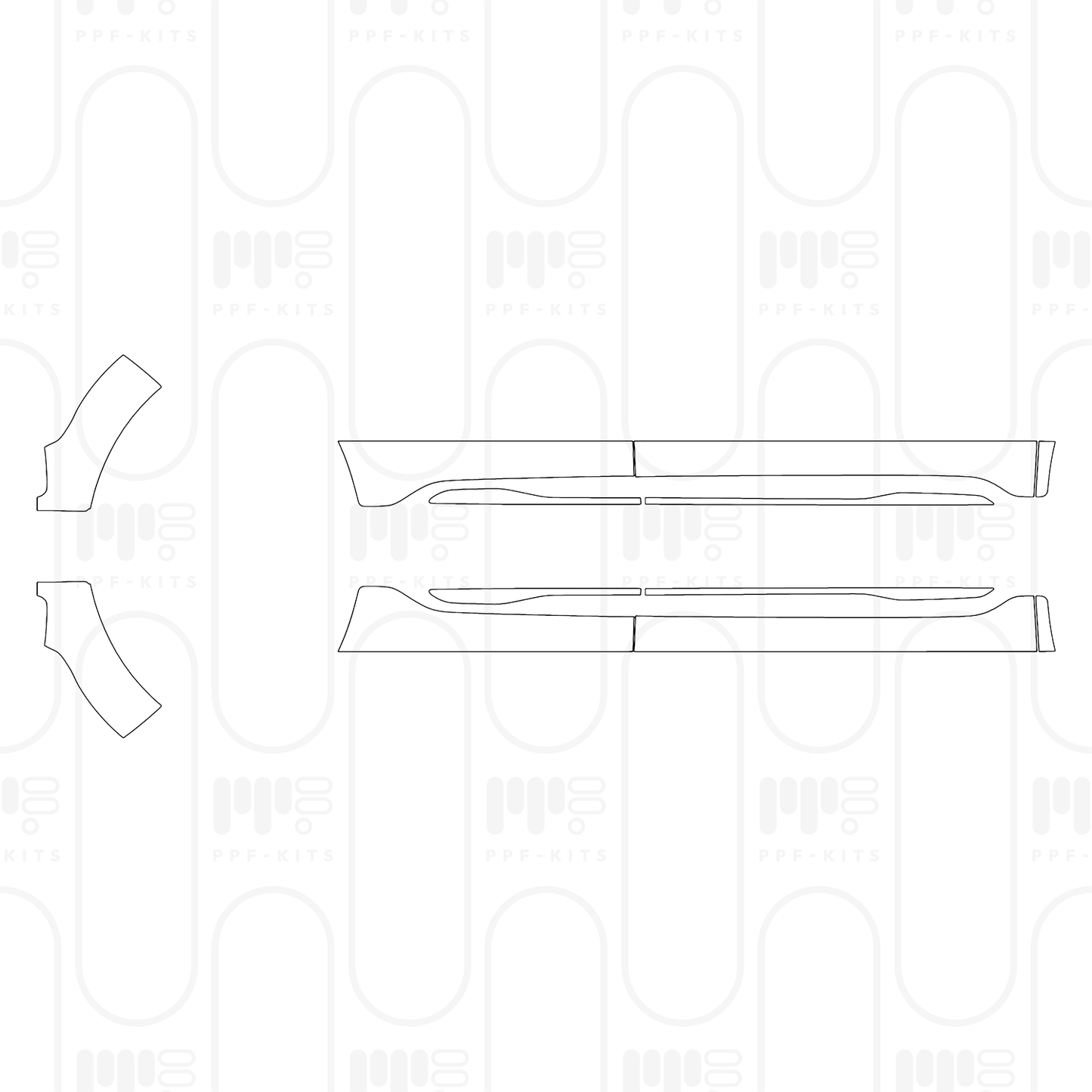 PPF prédécoupé Smart #5 Base 2026