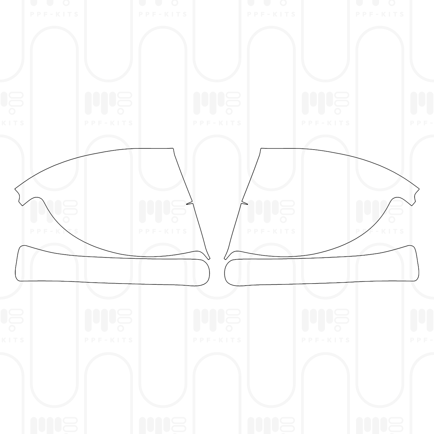 PPF prédécoupé Smart #1 Brabus 2026