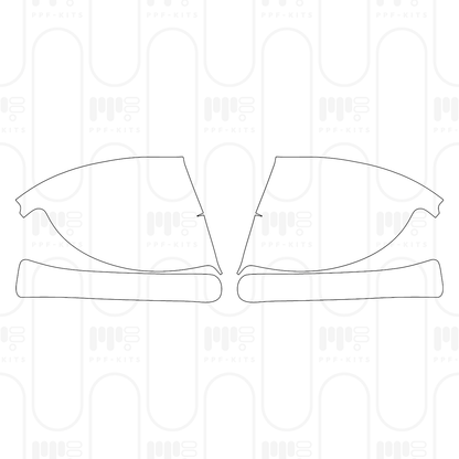 PPF prédécoupé Smart #1 Brabus 2026