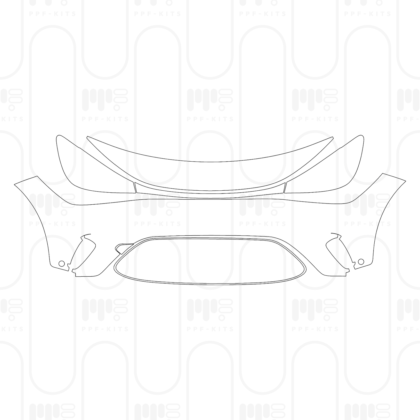 PPF prédécoupé Smart #1 Base 2026