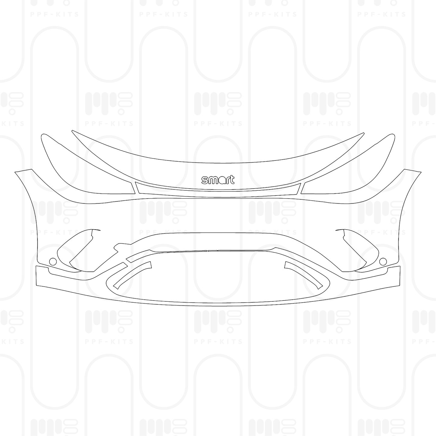 PPF prédécoupé Smart #3 Base 2026
