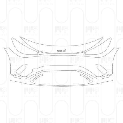 PPF prédécoupé Smart #3 Base 2026