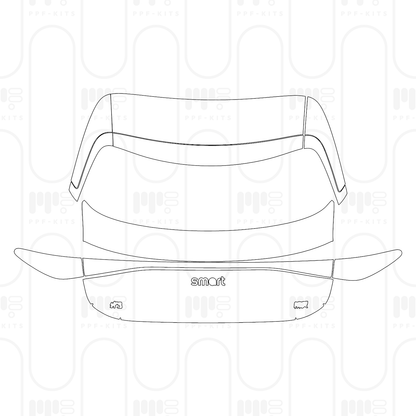 PPF prédécoupé Smart #3 Base 2026