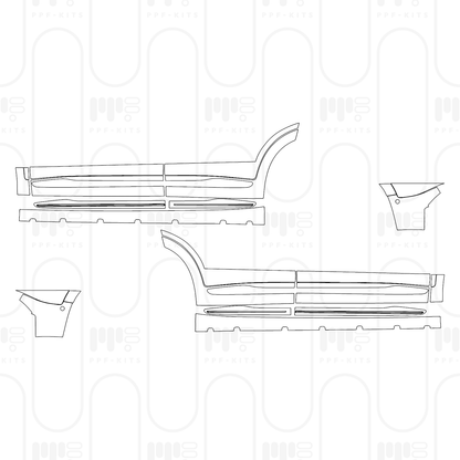 PPF prédécoupé Smart #3 Base 2026