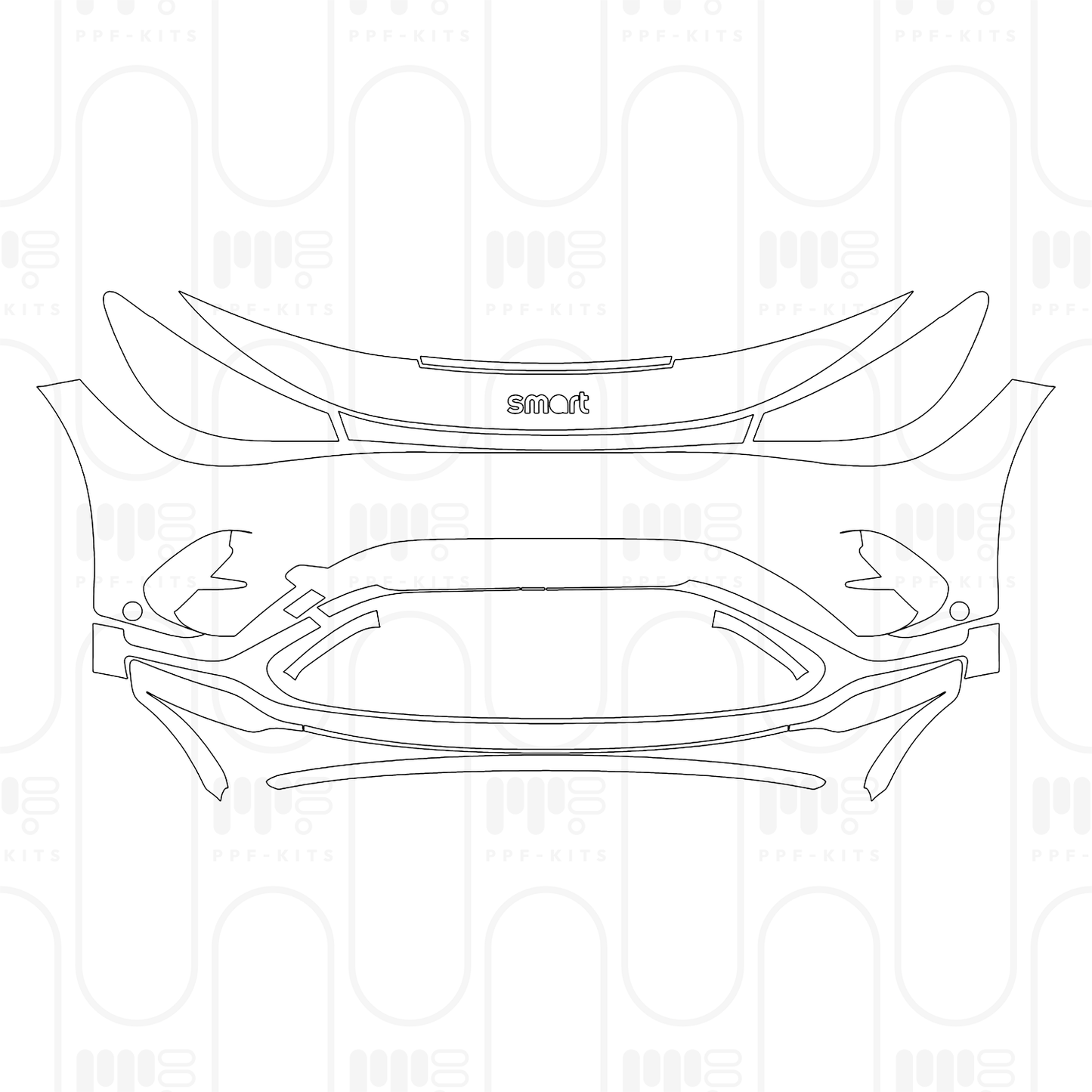 PPF prédécoupé Smart #3 Brabus 2026