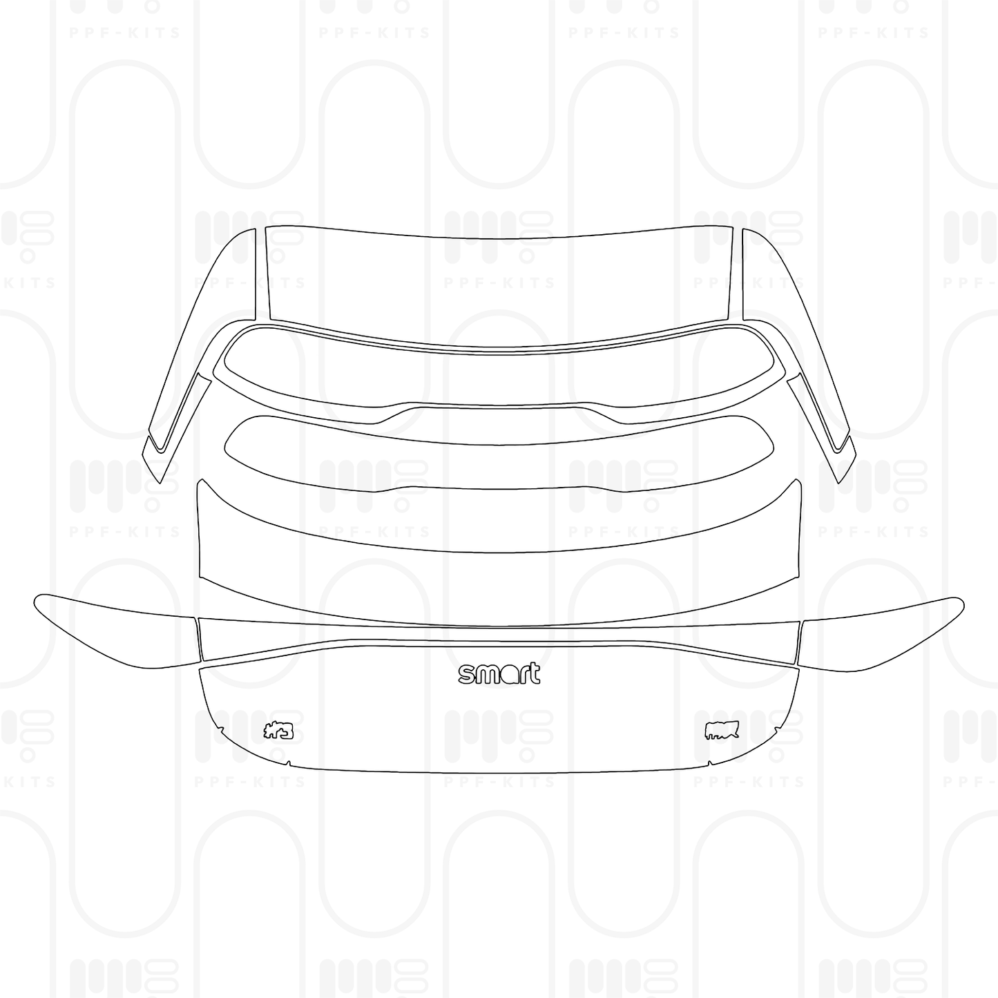 PPF prédécoupé Smart #3 Brabus 2026