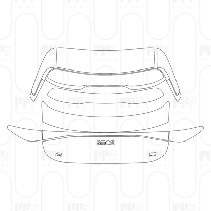 PPF prédécoupé Smart #3 Brabus 2026