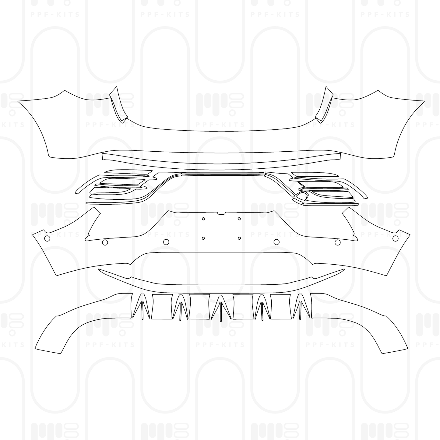 PPF prédécoupé Smart #3 Brabus 2026