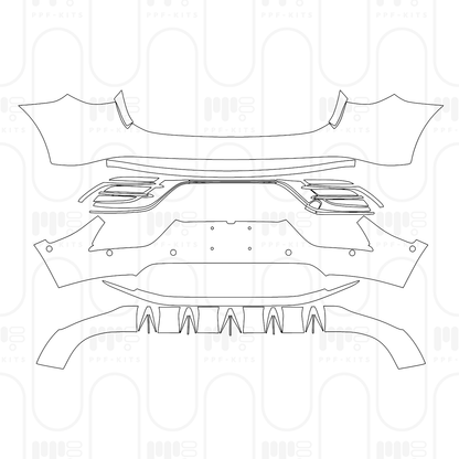 PPF prédécoupé Smart #3 Brabus 2026
