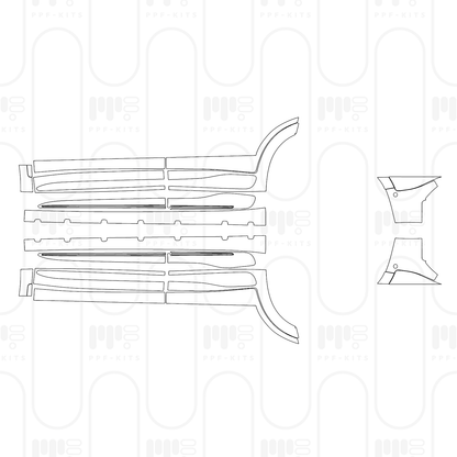 PPF prédécoupé Smart #3 Brabus 2026