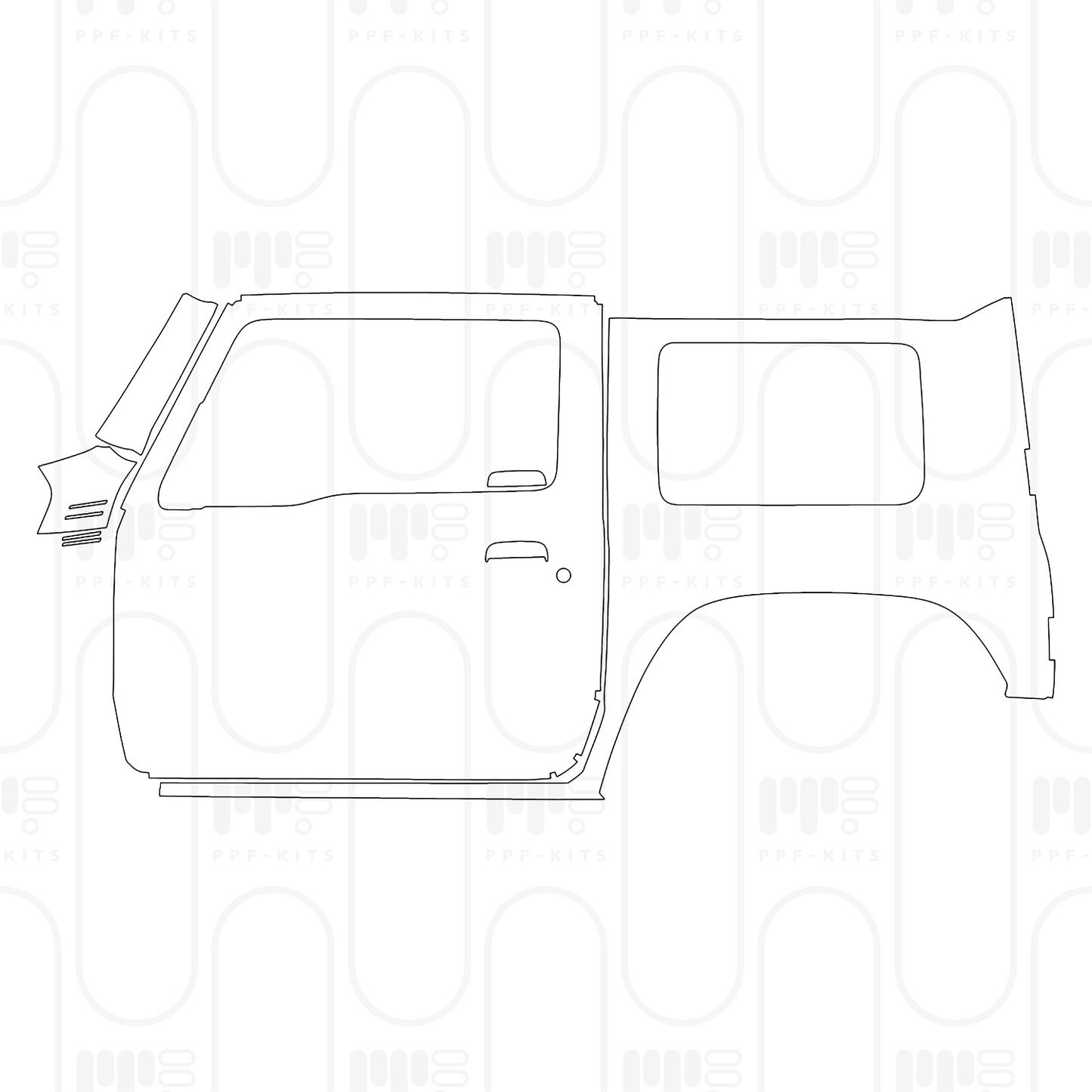 PPF prédécoupé Suzuki Jimny 3Door 2026