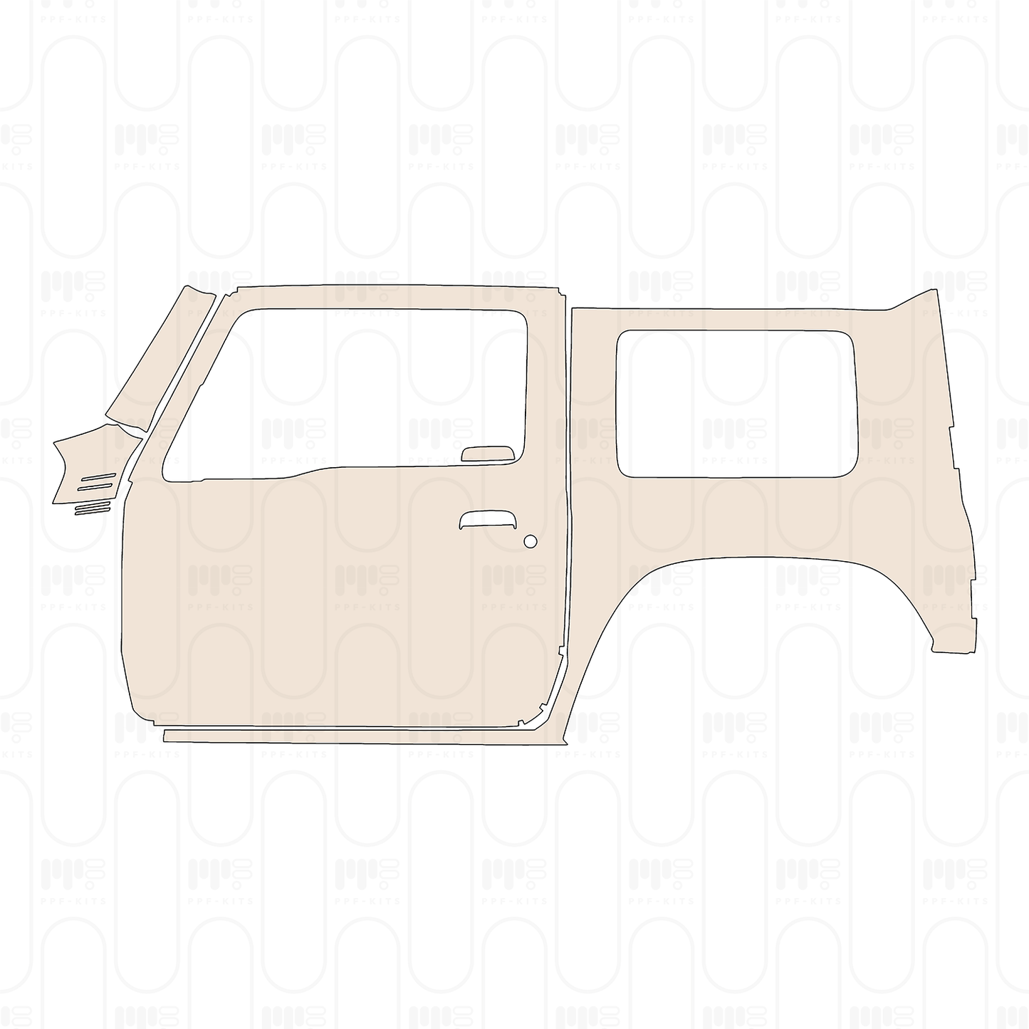 PPF prédécoupé Suzuki Jimny 3Door 2026