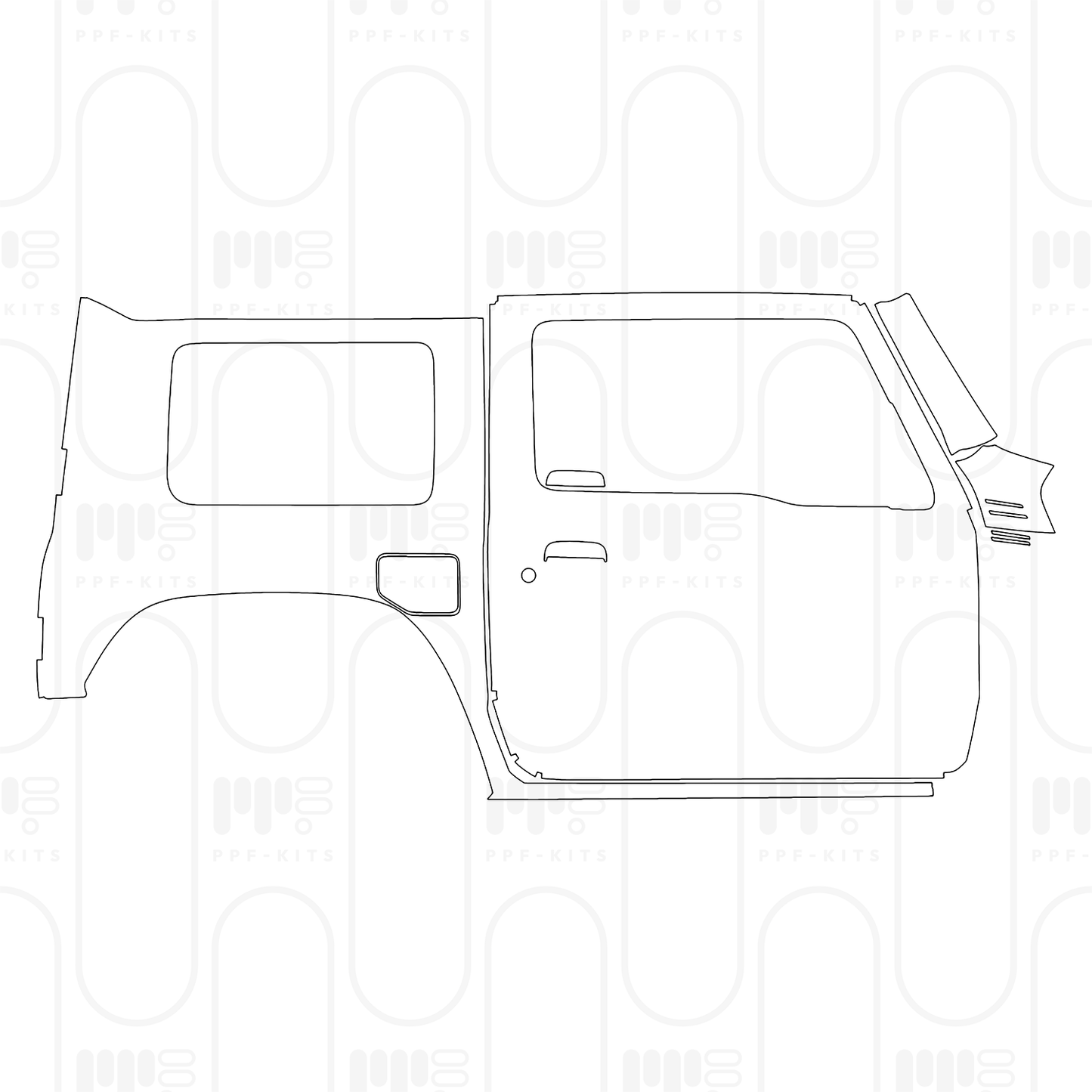 PPF prédécoupé Suzuki Jimny 3Door 2026