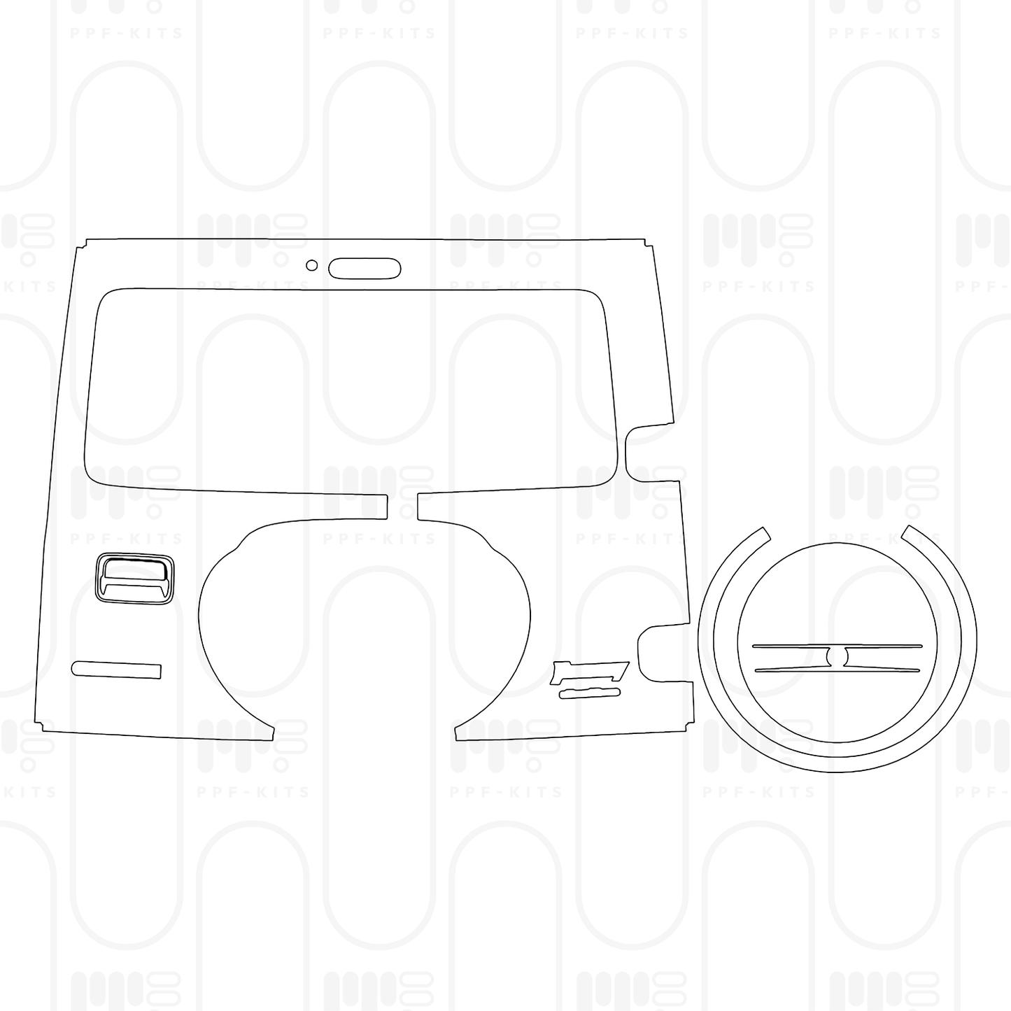 PPF prédécoupé Suzuki Jimny 3Door 2026