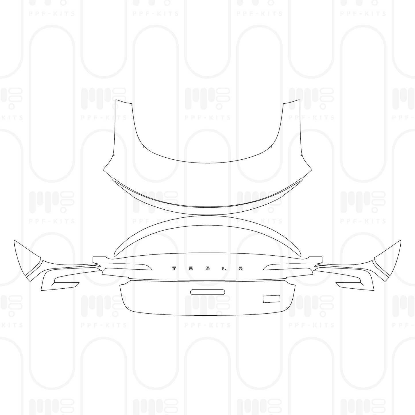 PPF prédécoupé Tesla Model 3 (Highland) Performance 2026
