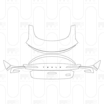 PPF prédécoupé Tesla Model 3 (Highland) Performance 2026
