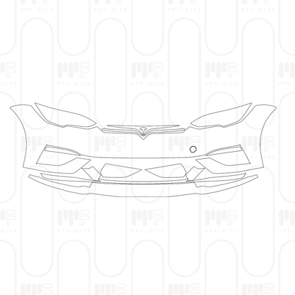 PPF prédécoupé Tesla Model S Plaid 2026