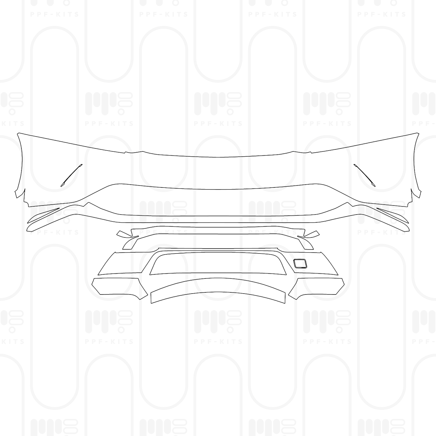 PPF prédécoupé Tesla Model S Plaid 2026