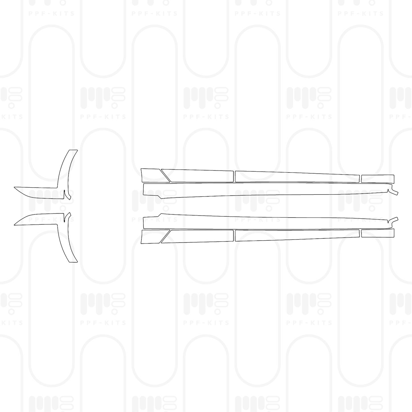 PPF prédécoupé Tesla Model S Plaid 2026
