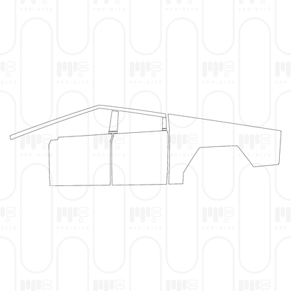 PPF prédécoupé Tesla Cybertruck 2026