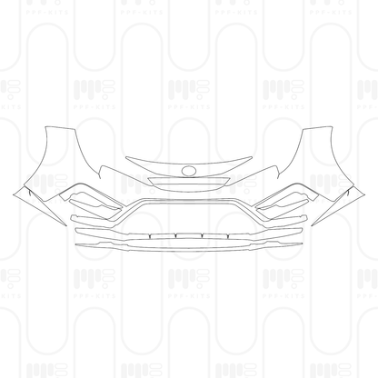 PPF prédécoupé Toyota Corolla (US) Sedan Sport 2026