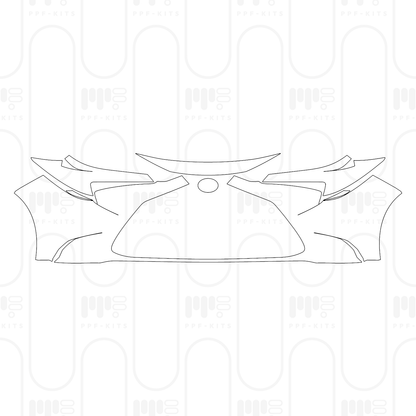 PPF prédécoupé Toyota Corolla (US) Sedan Luxury 2026