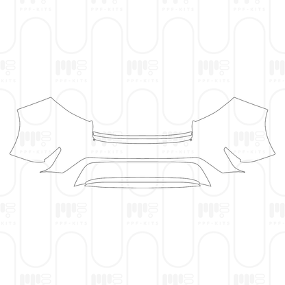 PPF prédécoupé Toyota Corolla (US) Sedan Luxury 2026