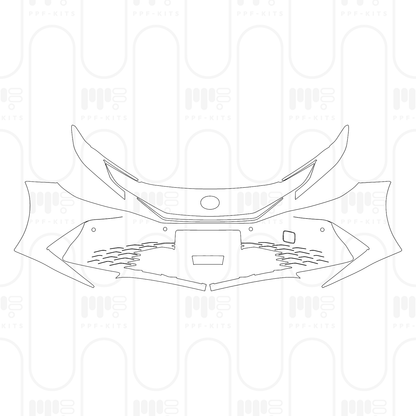 PPF prédécoupé Toyota Camry (CN) Luxury 2026