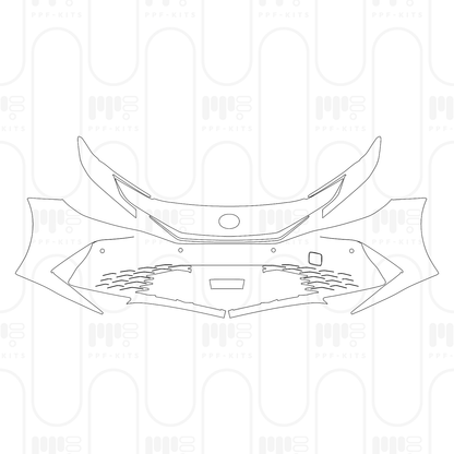 PPF prédécoupé Toyota Camry (CN) Luxury 2026