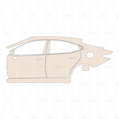 PPF prédécoupé Toyota Camry (US) LE 2026