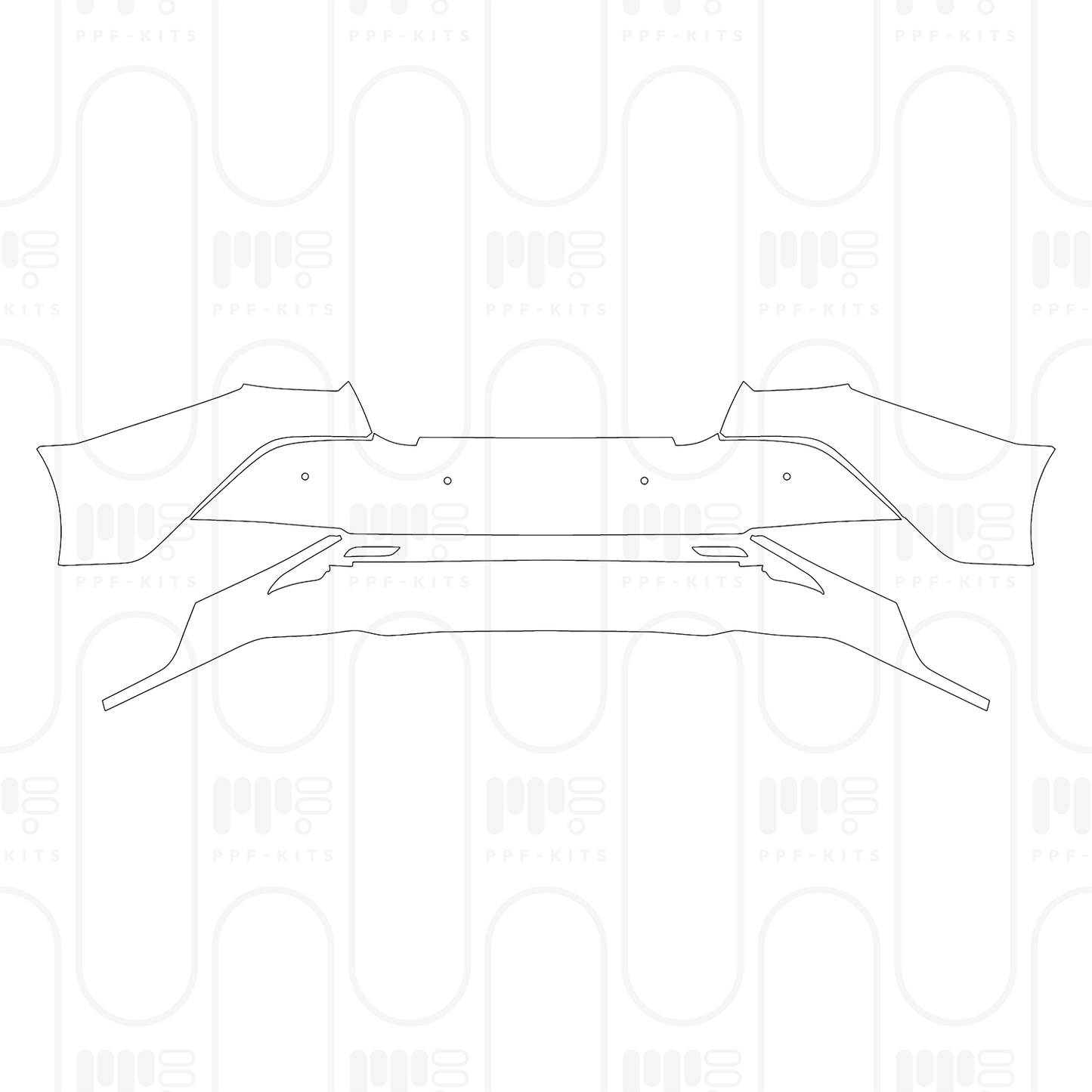 PPF prédécoupé Toyota Camry (US) XLE 2026
