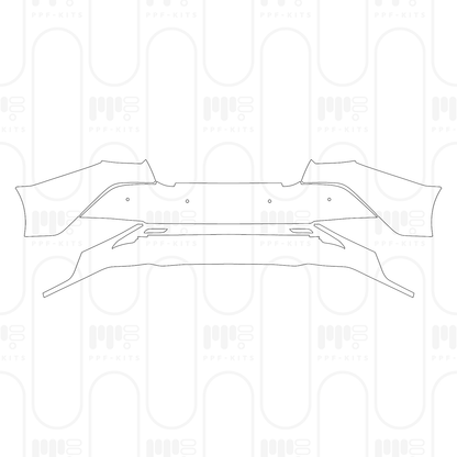 PPF prédécoupé Toyota Camry (US) XLE 2026