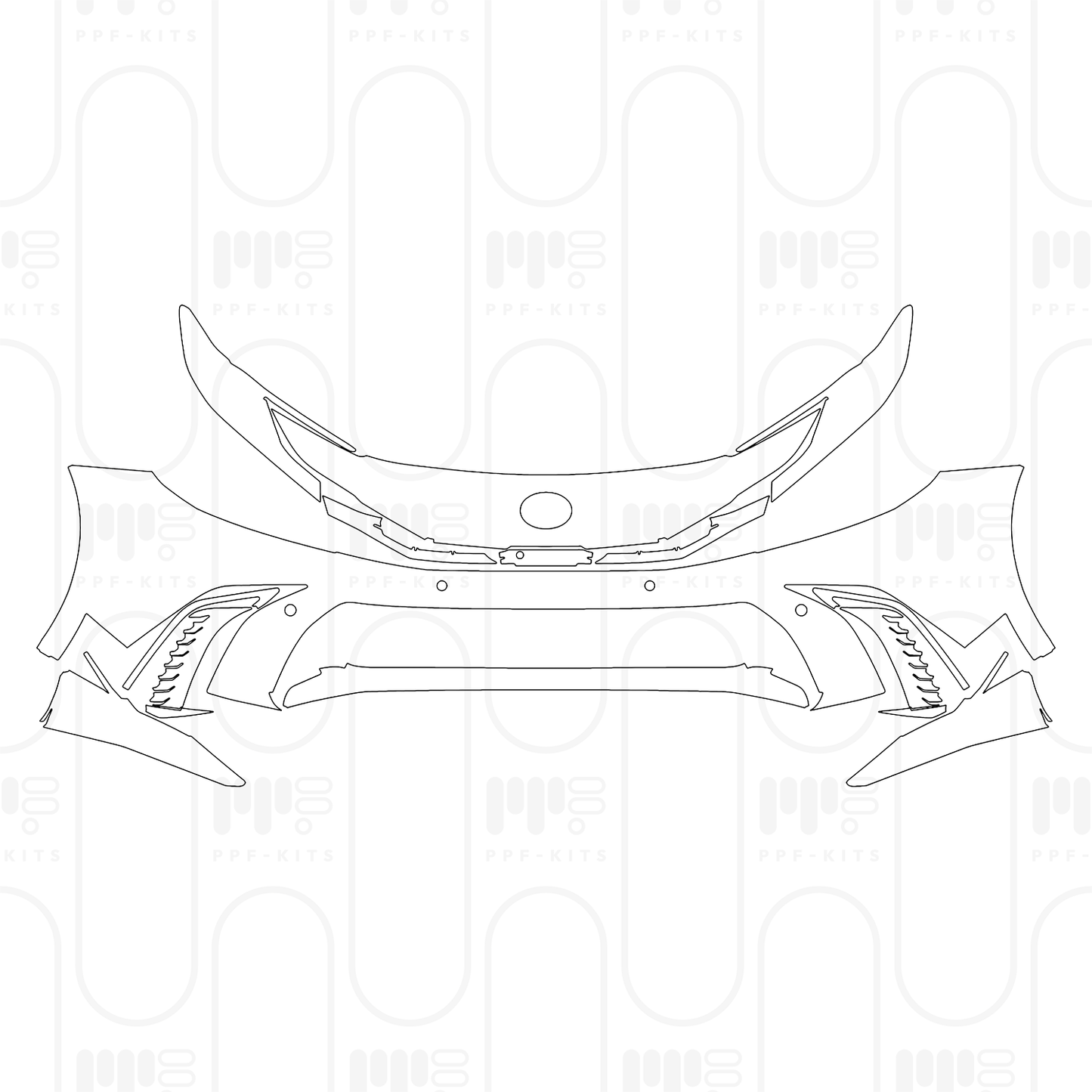 PPF prédécoupé Toyota Camry (US) XSE 2026