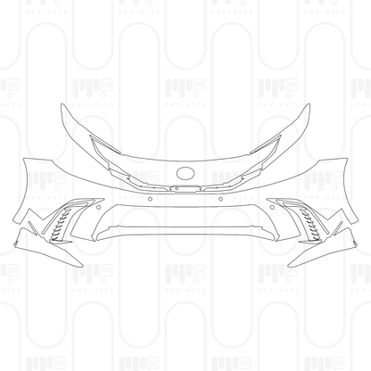 PPF prédécoupé Toyota Camry (US) XSE 2026