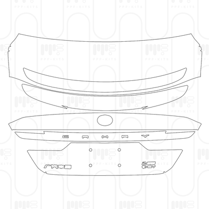 PPF prédécoupé Toyota Camry (CN) Sport Plus 2026