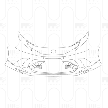 PPF prédécoupé Toyota Camry (CN) Sport Plus 2026