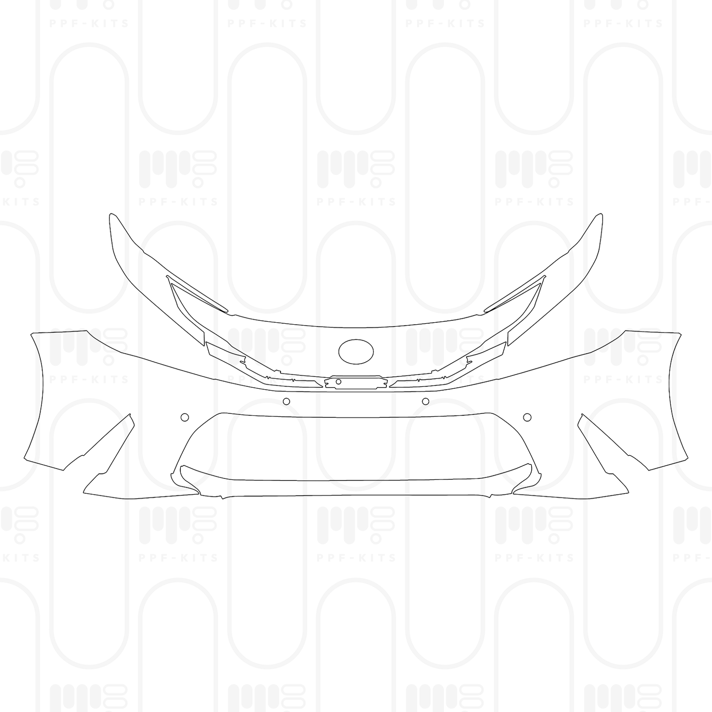 PPF prédécoupé Toyota Camry (US) XLE 2026