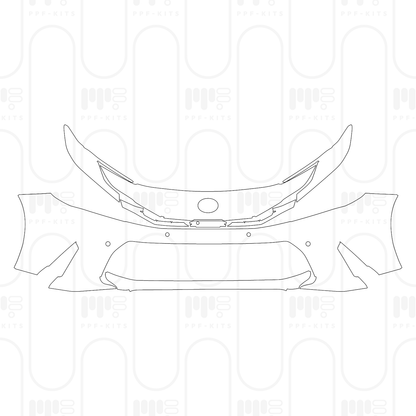 PPF prédécoupé Toyota Camry (US) XLE 2026