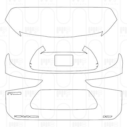 PPF prédécoupé Toyota Highlander (CN) 2026