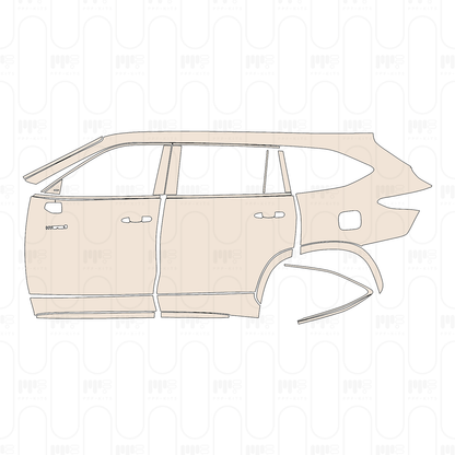PPF prédécoupé Toyota Crown Kluger 2026