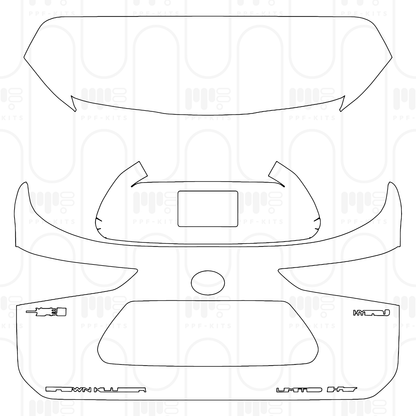 PPF prédécoupé Toyota Crown Kluger 2026