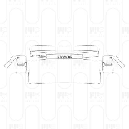 PPF prédécoupé Toyota Land Cruiser (US) 2026