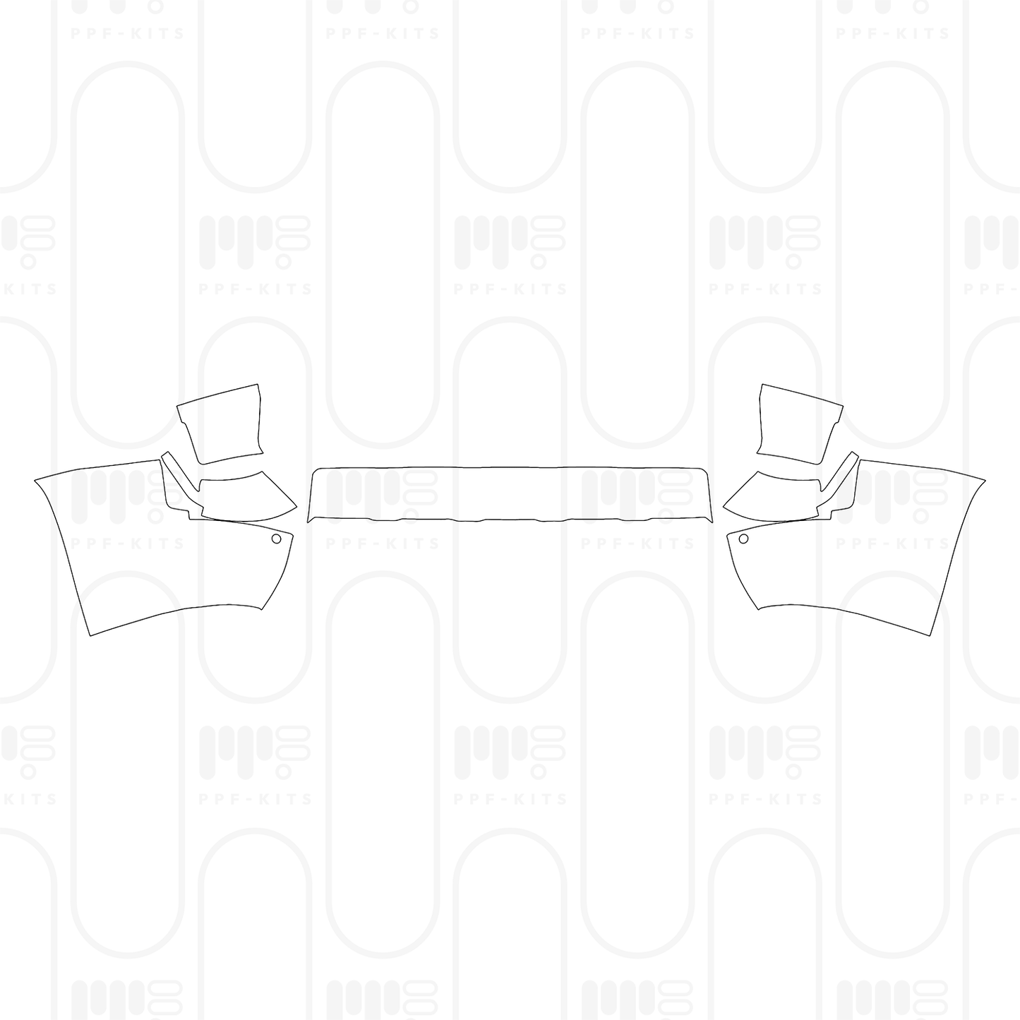 PPF prédécoupé Toyota Land Cruiser (US) 2026