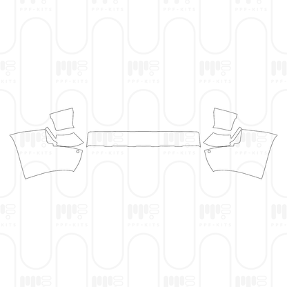 PPF prédécoupé Toyota Land Cruiser (US) 2026