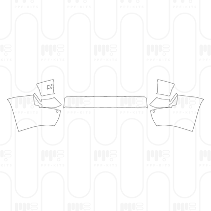 PPF prédécoupé Toyota Prado Base 2026