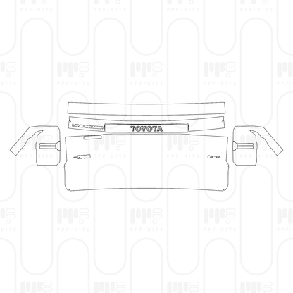 PPF prédécoupé Toyota Prado Wild version 2026