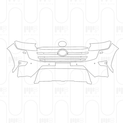 PPF prédécoupé Toyota Land Cruiser (ME) EXR 2026