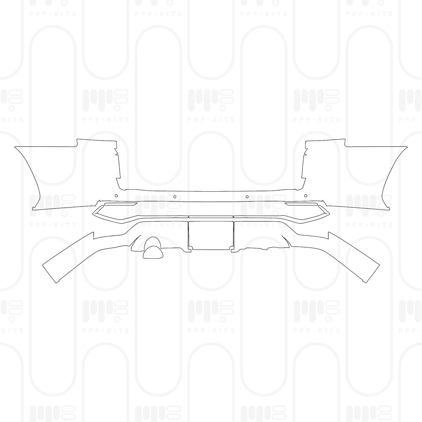 PPF prédécoupé Toyota Land Cruiser (ME) GXR 2026
