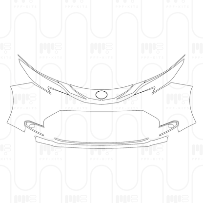 PPF prédécoupé Toyota Sienna Limited 2026